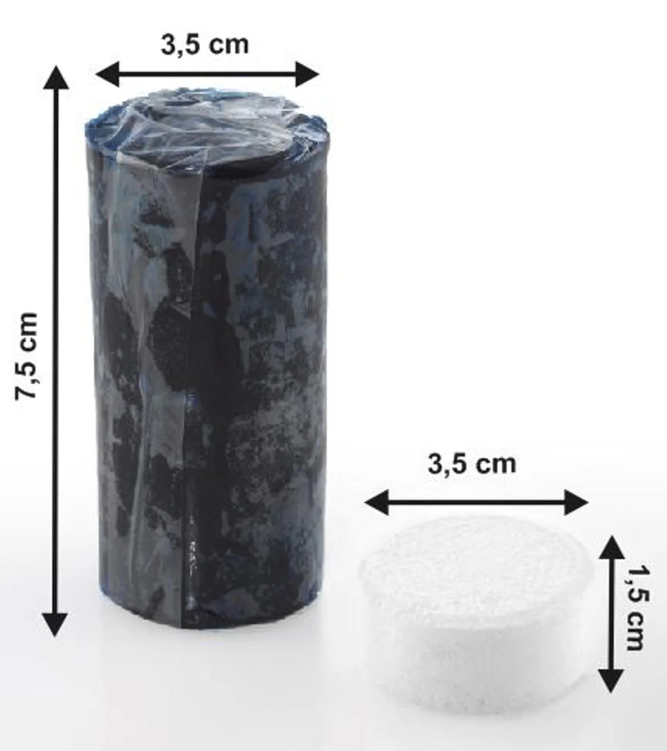 WC-Star, Starter-Set mit Blauspüler WC-Hygienestein, Antikalk-Stein - 2