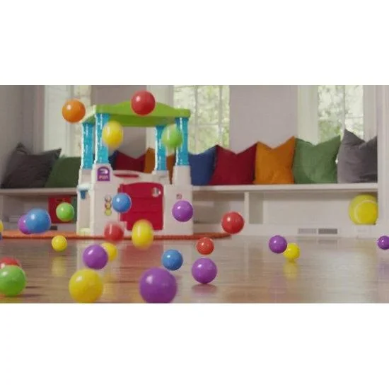 Wonderball Fun House Spielhaus - Inkl. 20-teiligem Spielballset - 83,8x91,4x106,7cm - 4