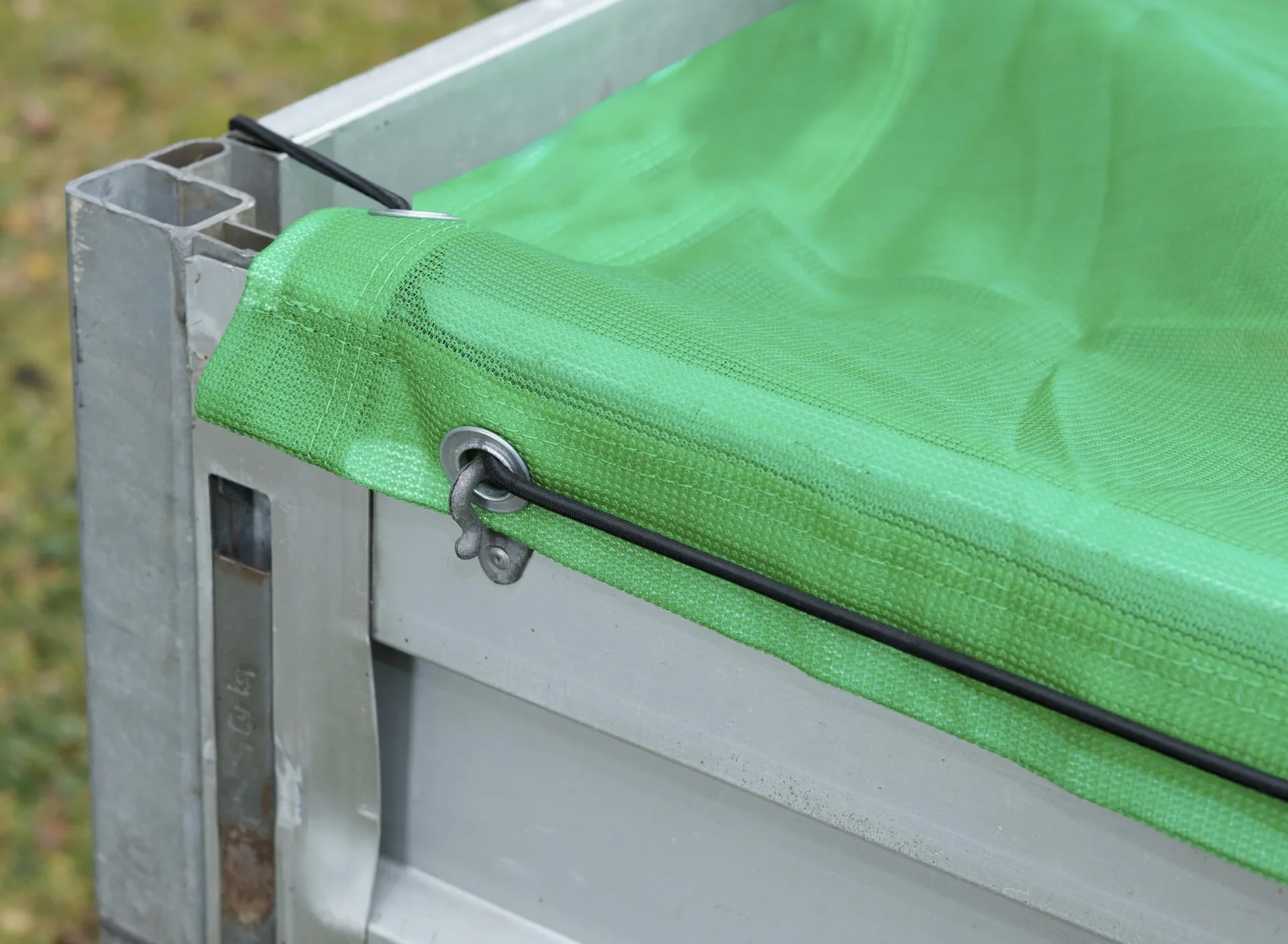 Container-Bändchengewebe mit Gummiseil, 220 g/m², 3,5 x 5 m - 0