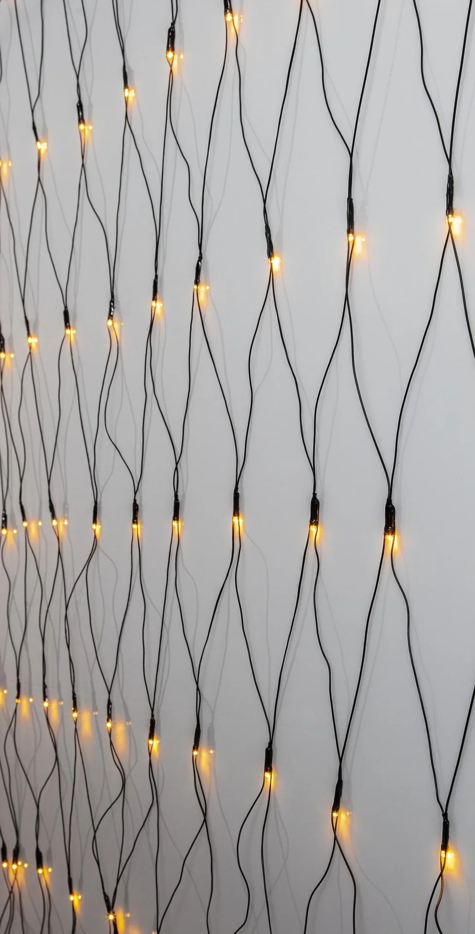 LED Lichternetz 2x2 Meter, 160 warmweiße LEDs - 3