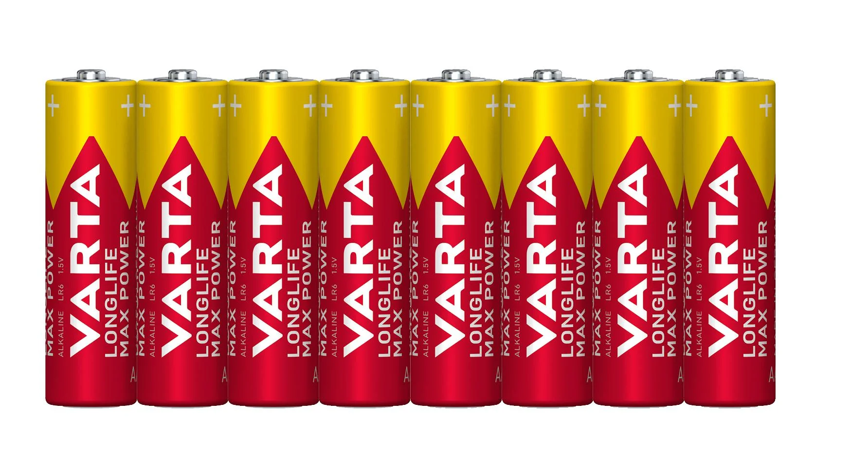 LONGLIFE Max Power Mignon (AA) Alkaline Batterie - 8 Stück - 0