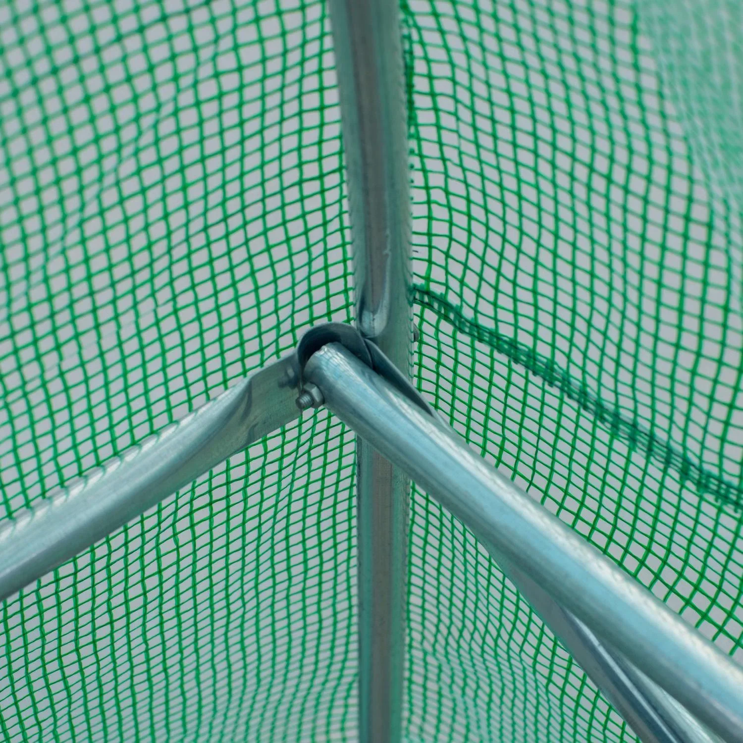 Foliengewächshaus 8x3x2m Pflanzenhaus - 1