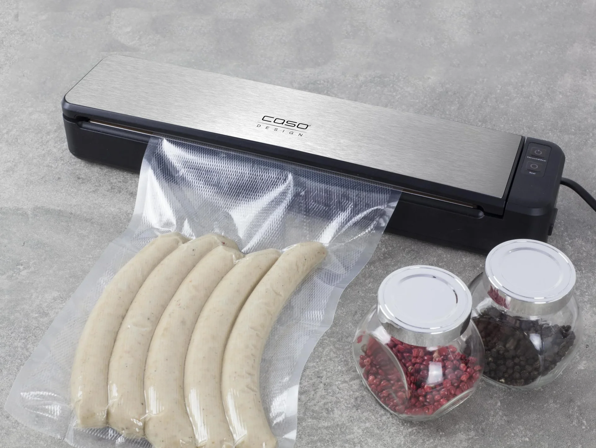 Vakuumierer VC 6 „SafeVak Kompakt“ 80 Watt + GRATIS Beutel - 0