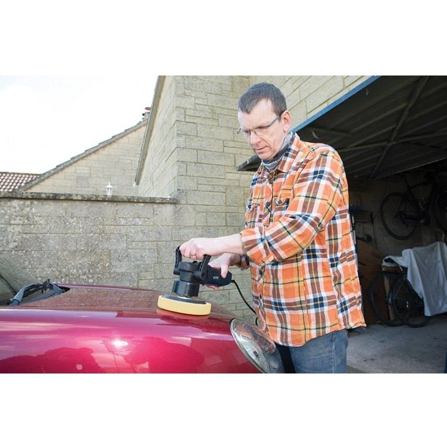 Schleif- und Poliermaschine - 600W - Ø150 mm - Inkl. Tragetasche und 3 Pads - 2