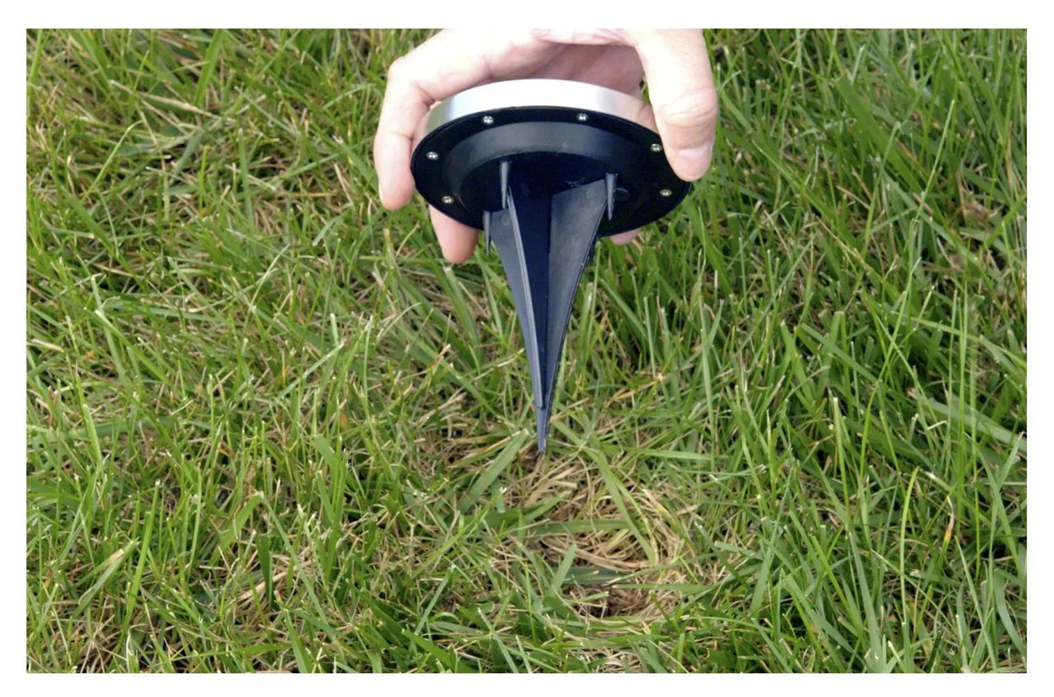 LED Solarleuchte Disk Lights - 4 Stück - 5