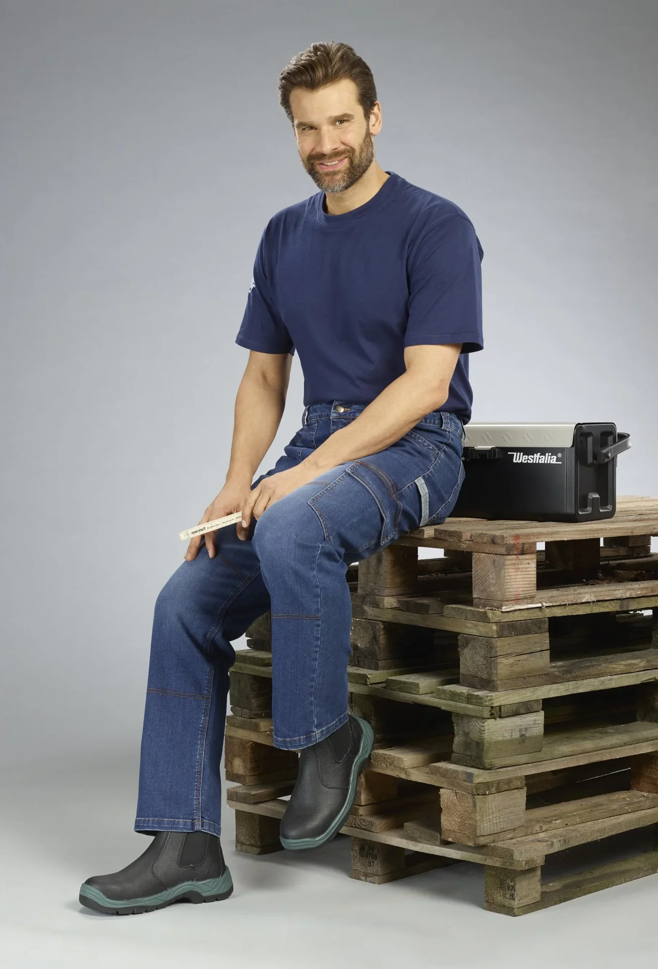 Power Denim Jeans, Farbe bluestone, Gr.48 - 7