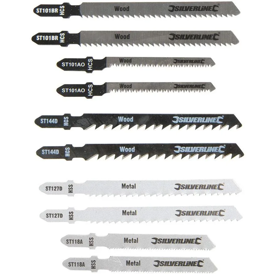 Stichsäge 350W inkl. 10-teiligem Sägeblattsatz - 1