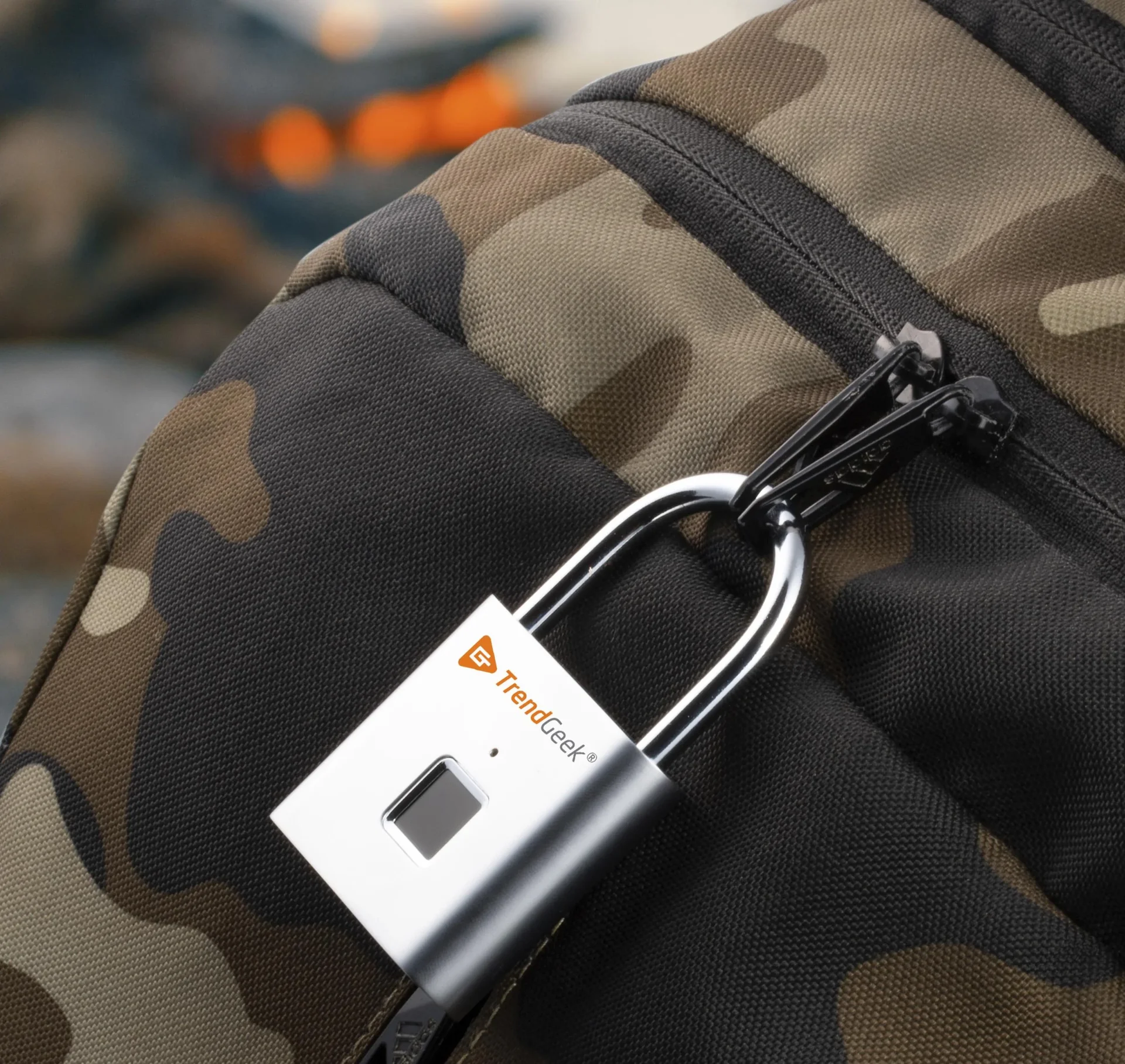 Fingerabdruck Vorhängeschloss - 2