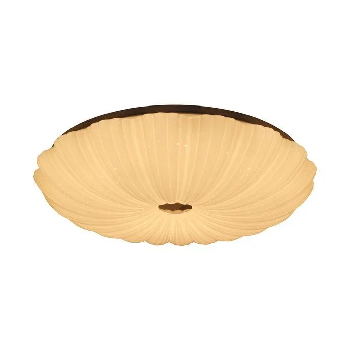 LED Wand-/ Deckenleuchte SHINING CORAL 24W mit Lichttemperaturwechsel + Sleeptimer + Fernbedienung Ø490 mm DIM - 0