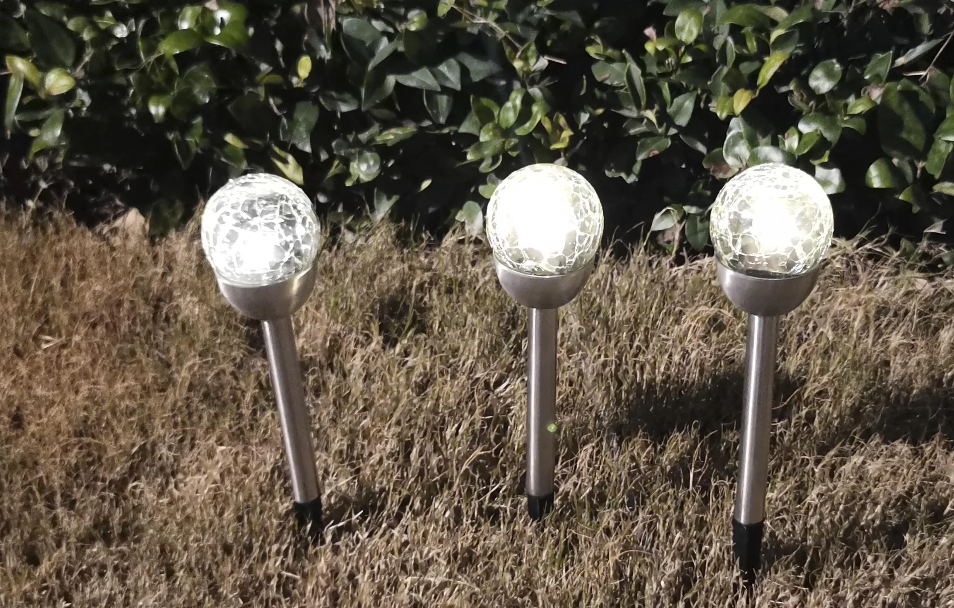 Solar Glasmosaik Gartenleuchte 3er Set - 2