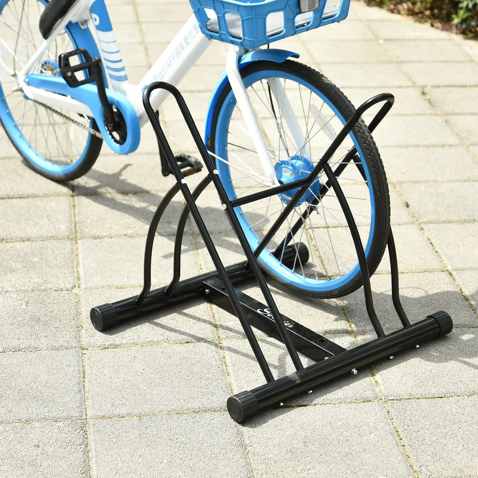 Fahrradständer Universal Metall, schwarz - 2