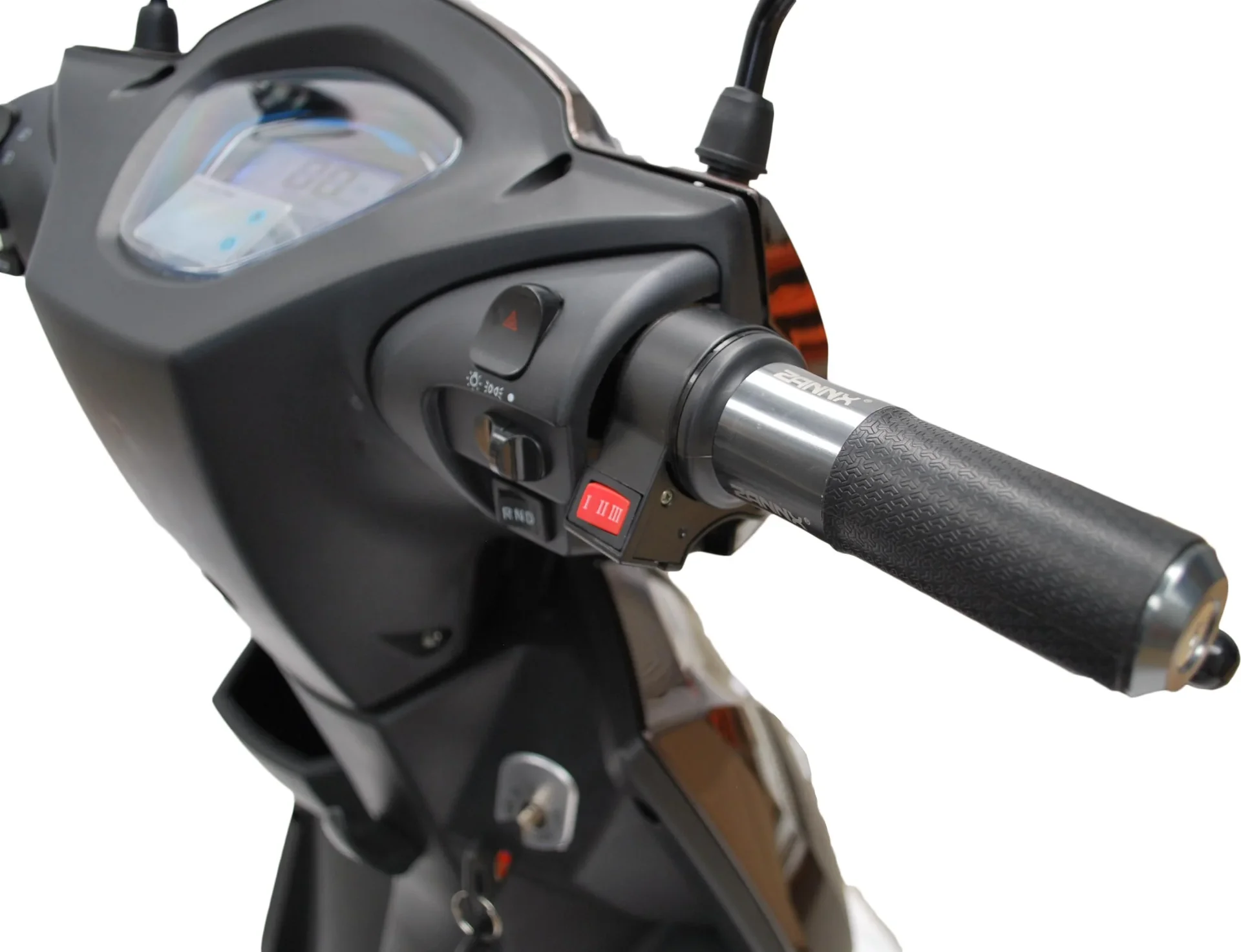 Elektromobil braun - herausnehmbarer Li-Io Akku 30 Ah - 25 km/h - 1000 Watt Seniorenmobil - 3