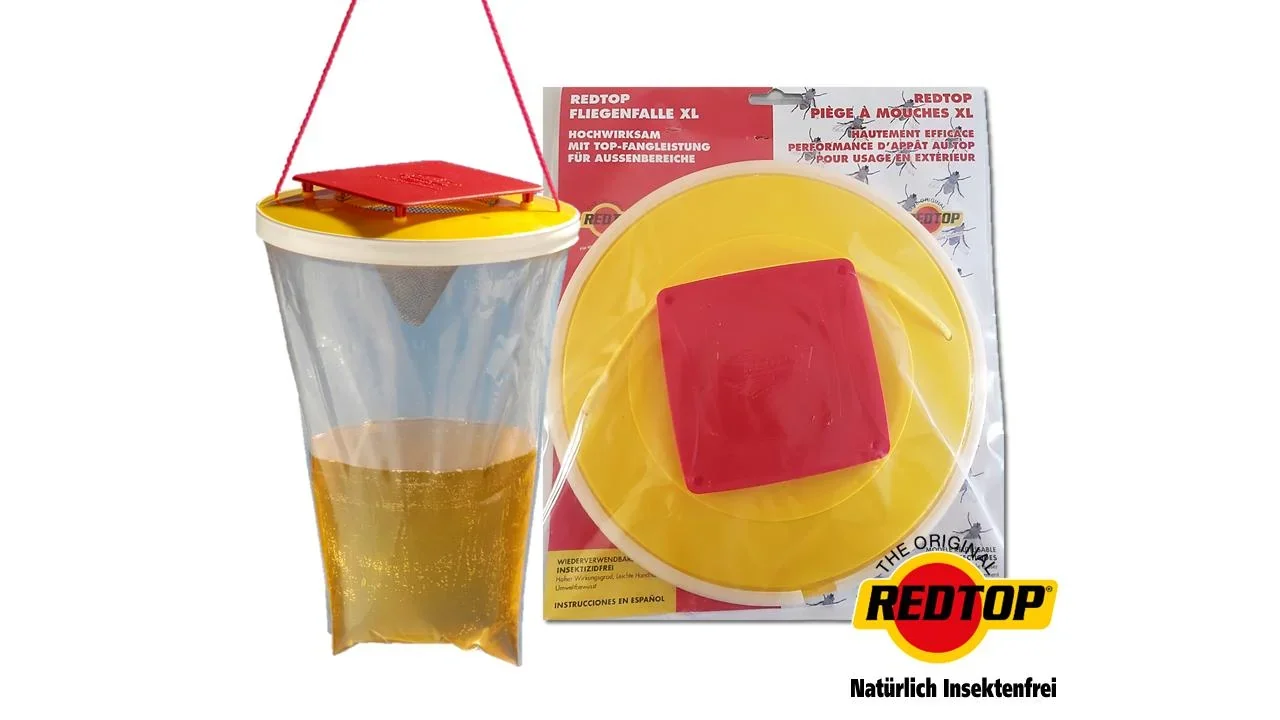 Fliegenfalle Standard, Gr. XL, 8 l, wiederverwendbare Falle - 1