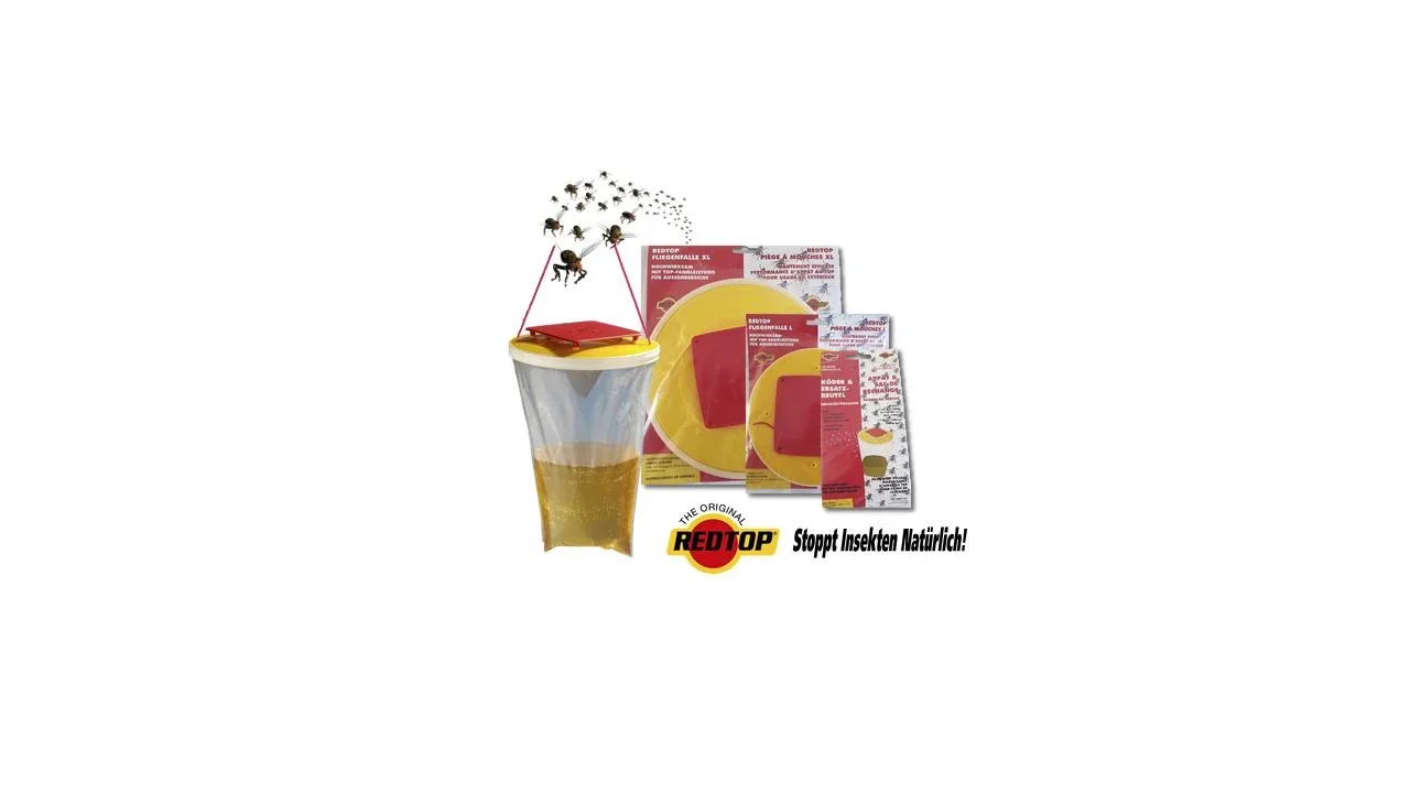 Fliegenfalle Standard, Gr. XL, 8 l, wiederverwendbare Falle - 2