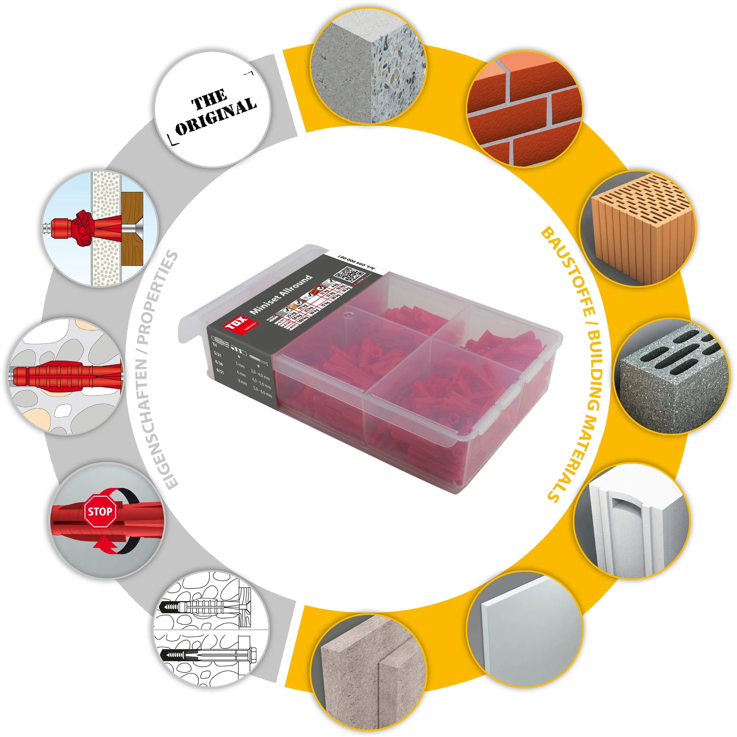 Standard-Sortiment Miniset Allround 240 teilig - 0