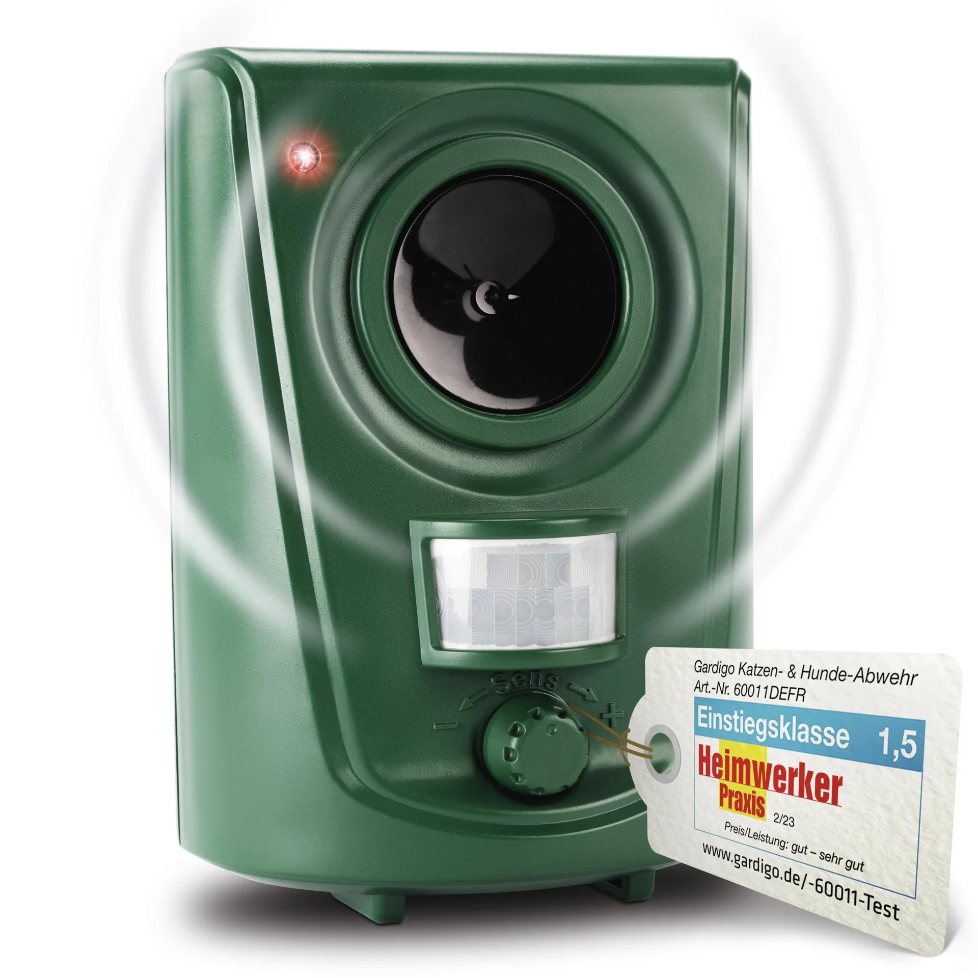 Hunde und Katzenabwehr - inklusive Batterien - 2