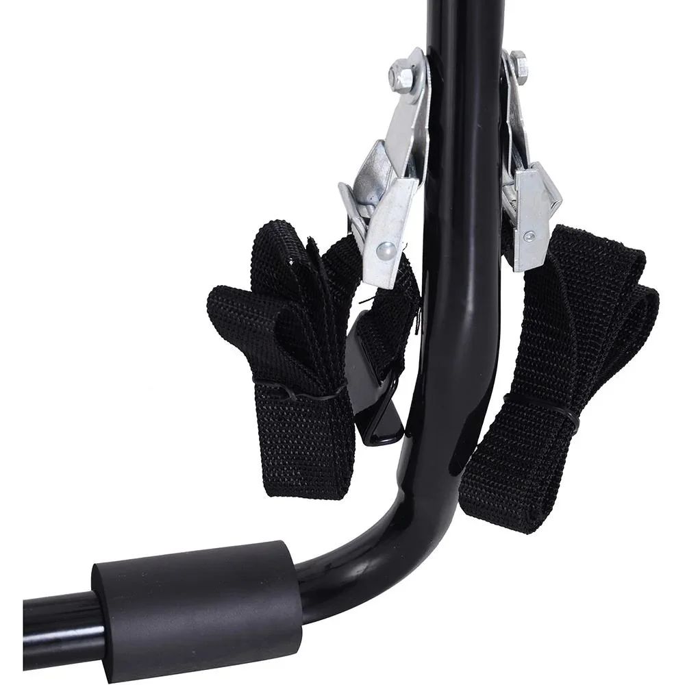 Fahrradheckträger für 3 Fahrräder Fahrradträger Heckträger faltbar Metall + Kunststoff Schwarz + Rot - 7