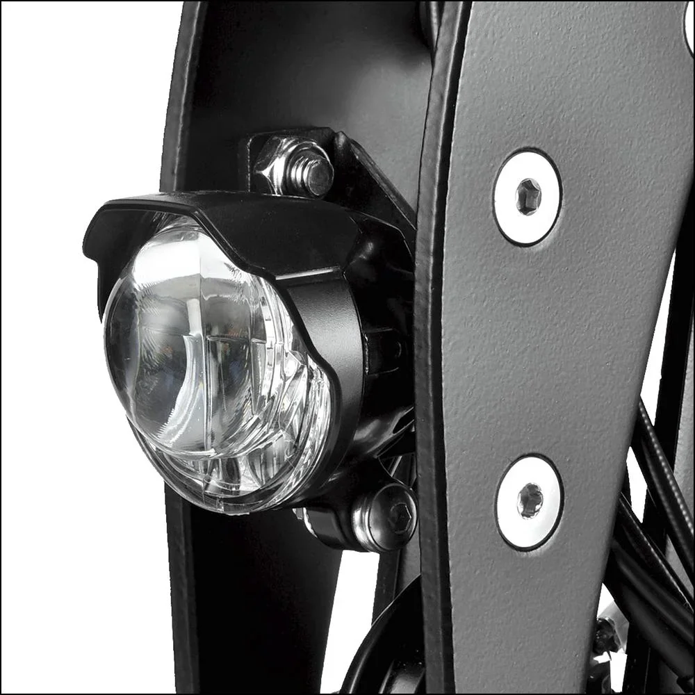E-Roller "Evoking" Duo Safety Plus 45 km/h mit Blinkanlage, Gepäck-Case und Lithium-Akku schwarz - 1