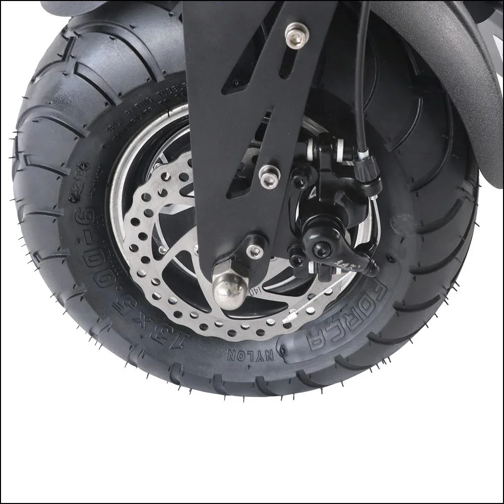 E-Roller "Evoking" Duo Safety Plus 45 km/h mit Blinkanlage, Gepäck-Case und Lithium-Akku schwarz - 6