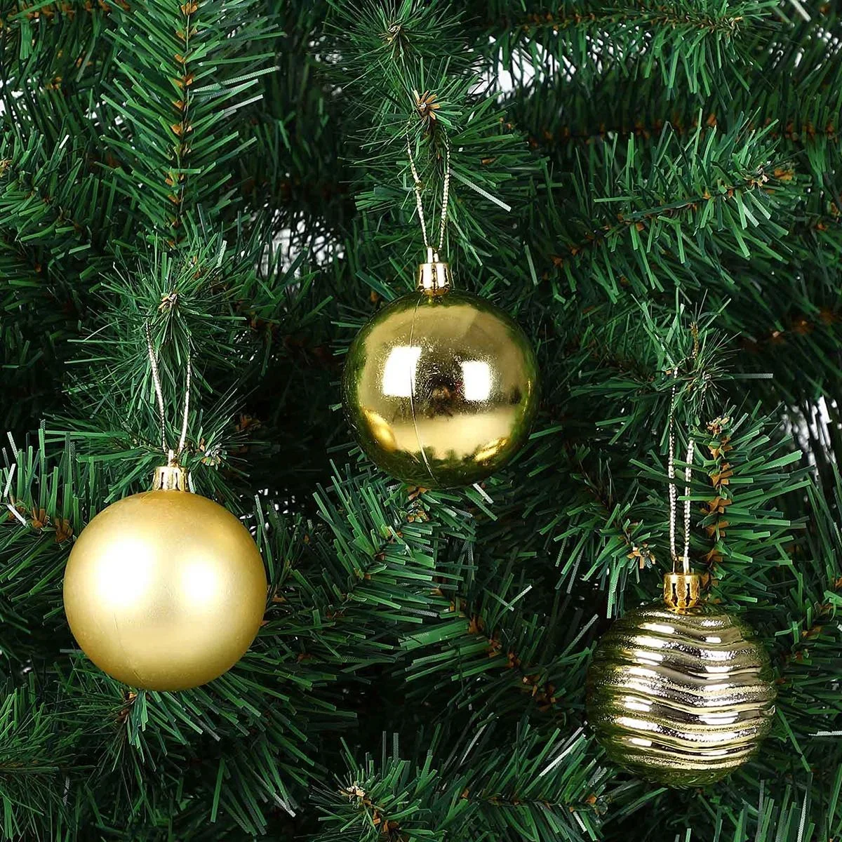 Christbaumschmuck - Christbaumschmuck - gold 66 Stk. - 0