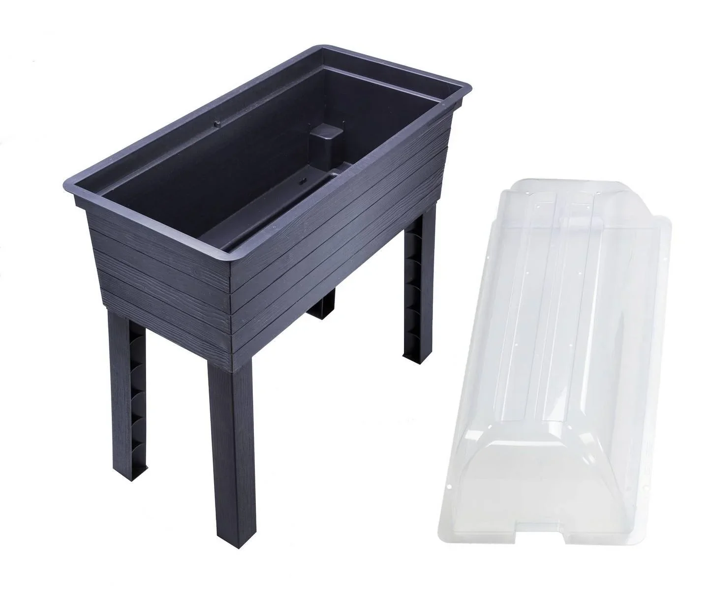 Balkon-Hochbeet Urban Set inklusive Anzuchthaube - 2
