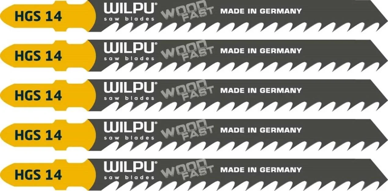 5 tlg. Stichsägeblatt - Set für Holz - 0