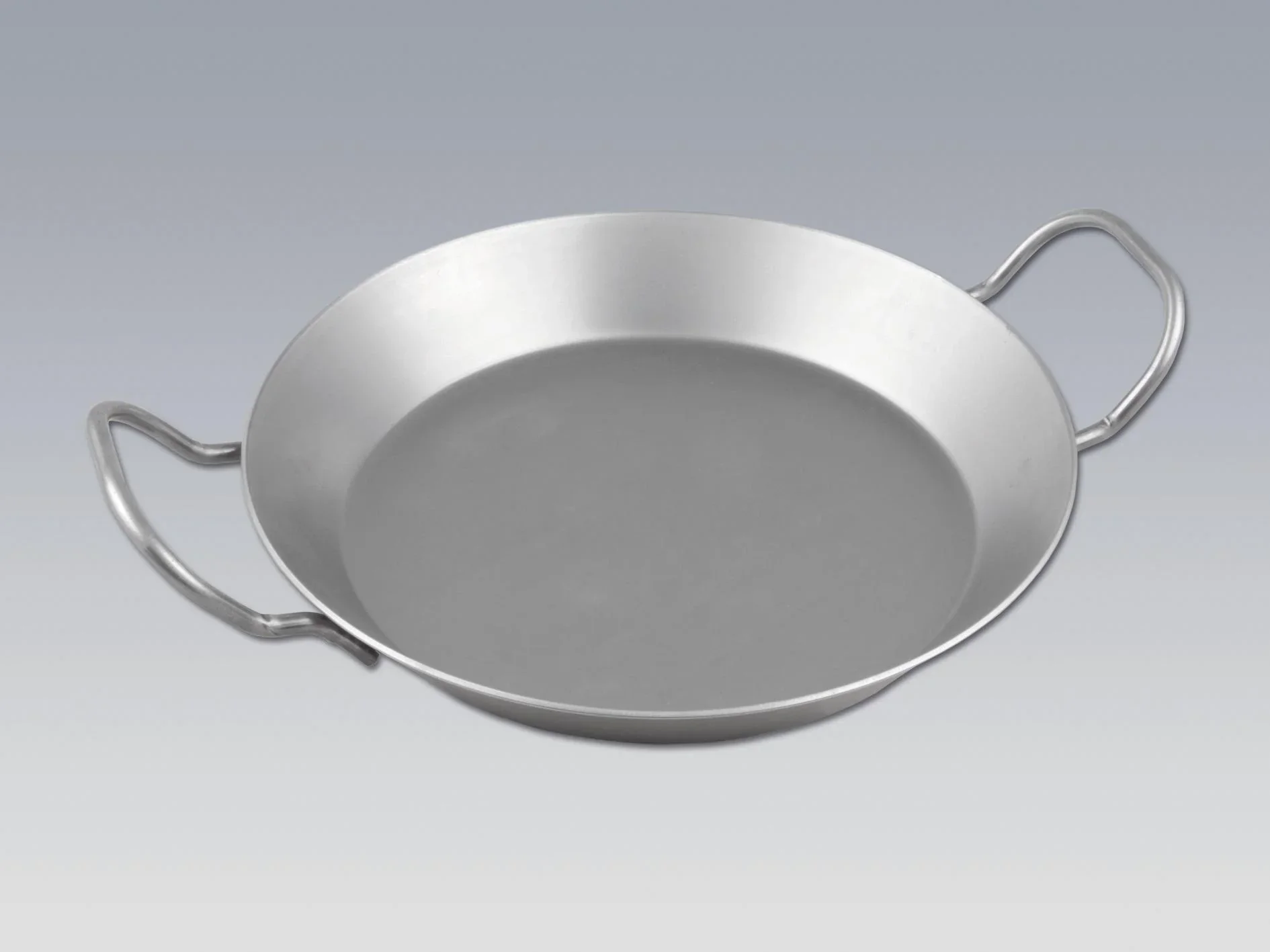 Gesundheits-Eisenpfanne mit Griffen, 32cm - 3