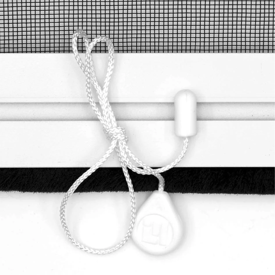 Insektenschutz-Rollo für Fenster, 130 x 160 cm in anthrazit - 4