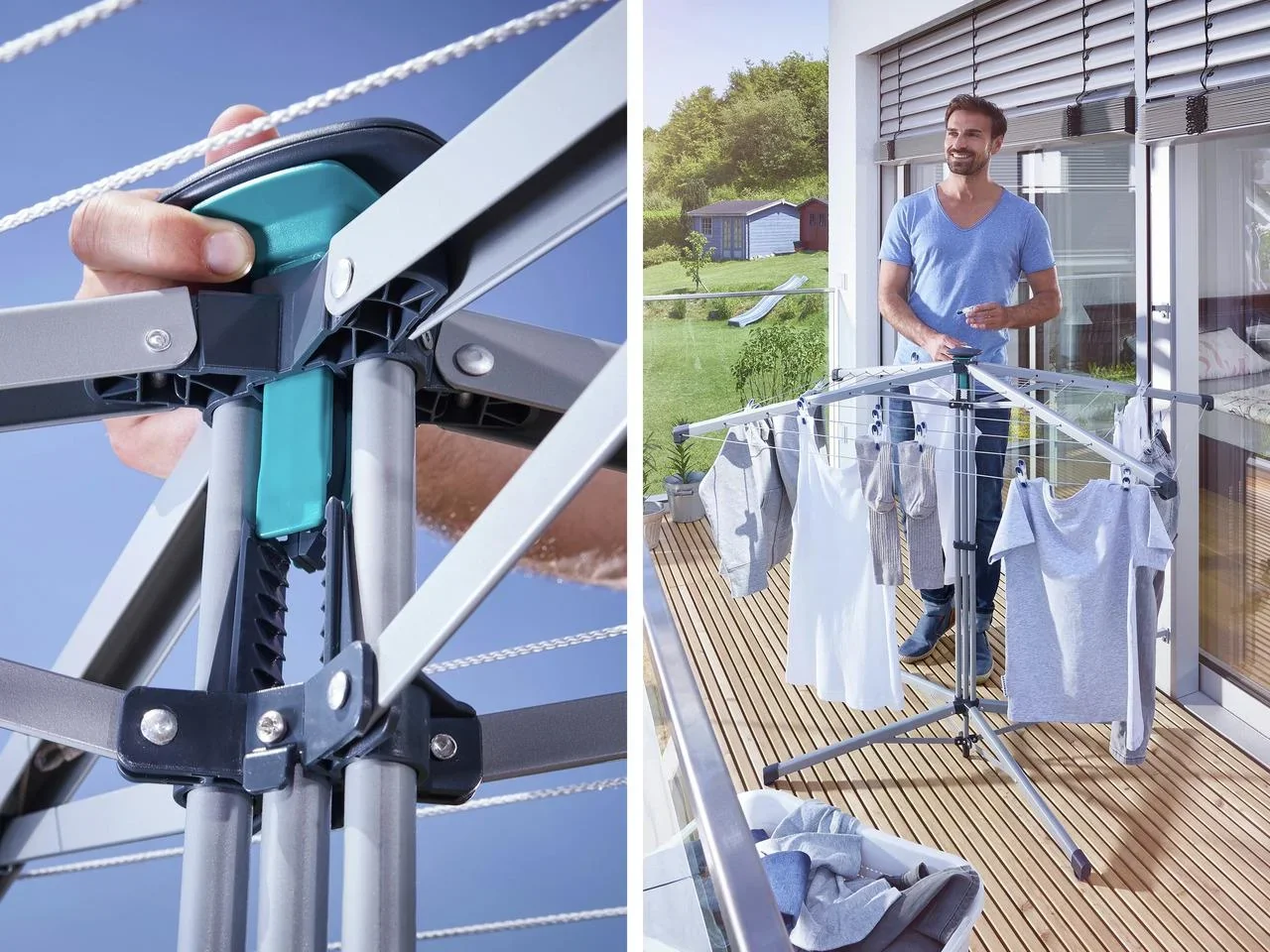 Stand Wäscheschirm LinoPop Up 140 - 4