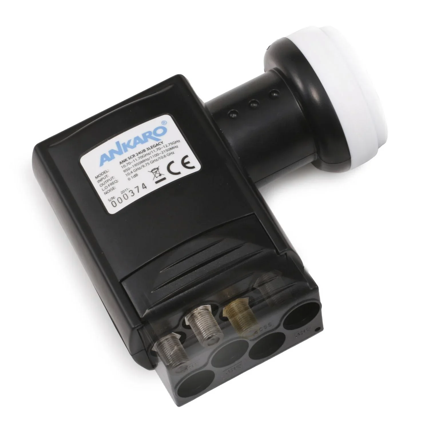 Einkabel LNB für 24x Unicable Receiver und 3 Standard Ausgänge - 0