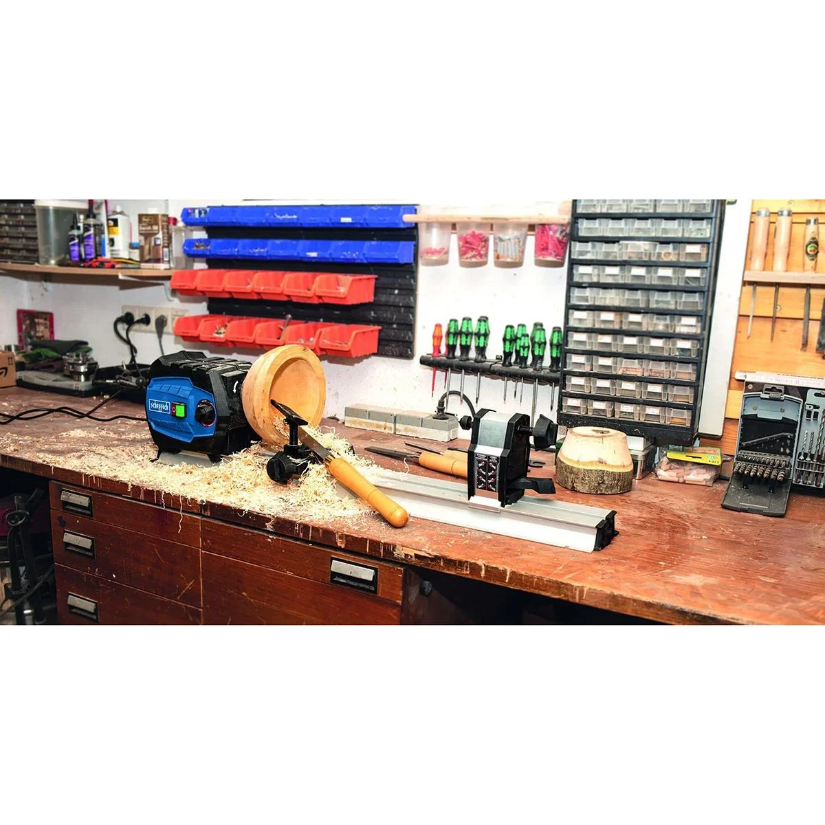 Holzdrehbank DM600VARIO - 550W | 600mm - 4