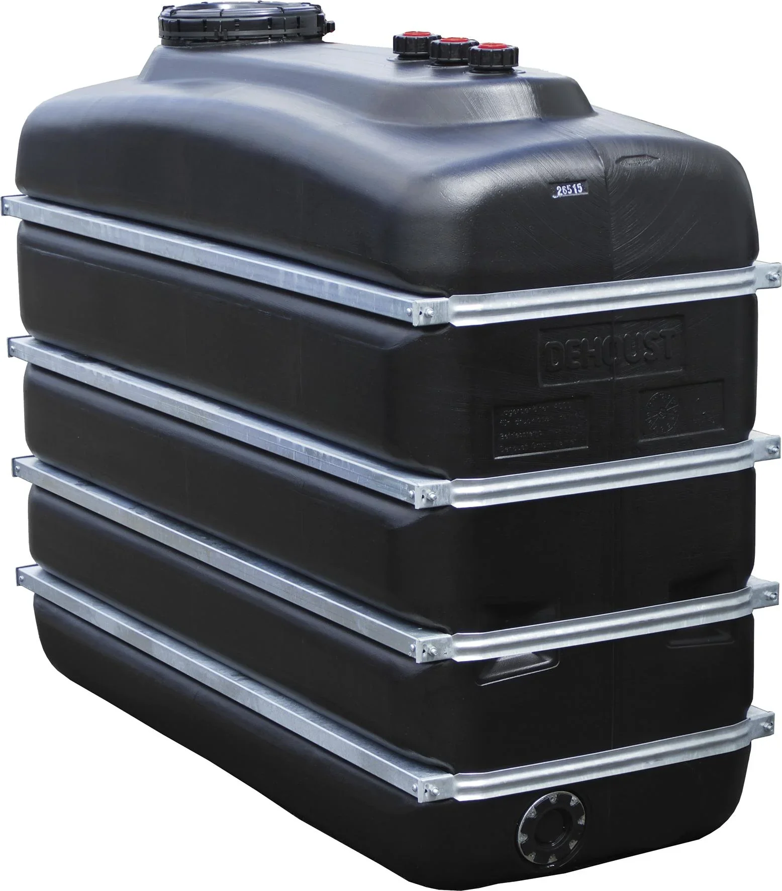 Raumspartank 4000 L, schwarz - 0