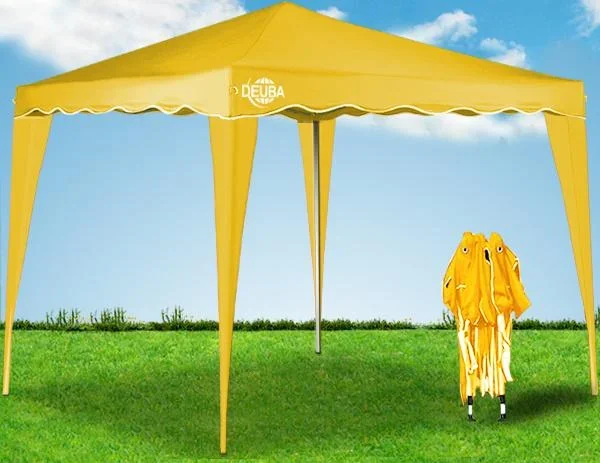 Faltpavillon. Partyzelt Capri - Popup gelb 3x3m - 1