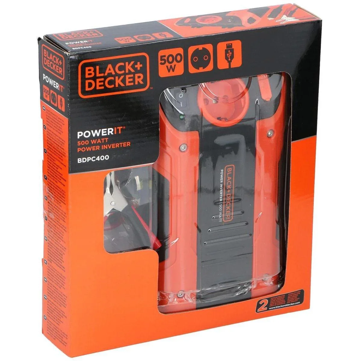 Wechselrichter 12V - 230V - 500W - 0