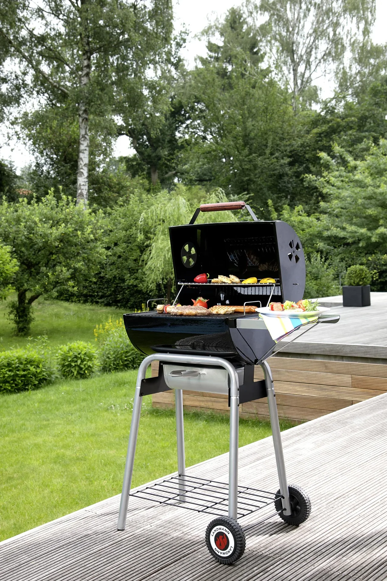 Holzkohlegrill "Black Taurus 440" - 0