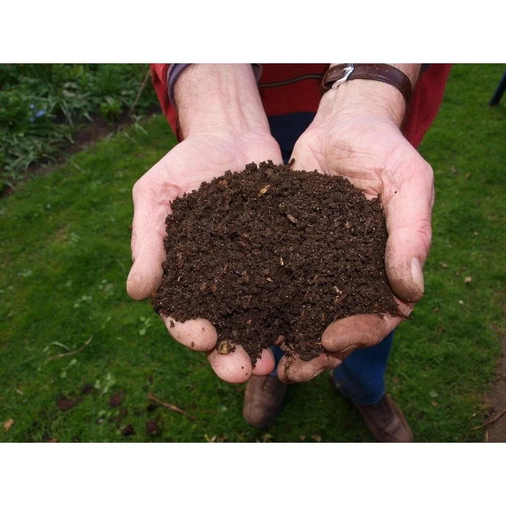 Kompostbehälter für Gartenbacken schwarz | 380 Liter | 72 x 72 x 83 cm - 0