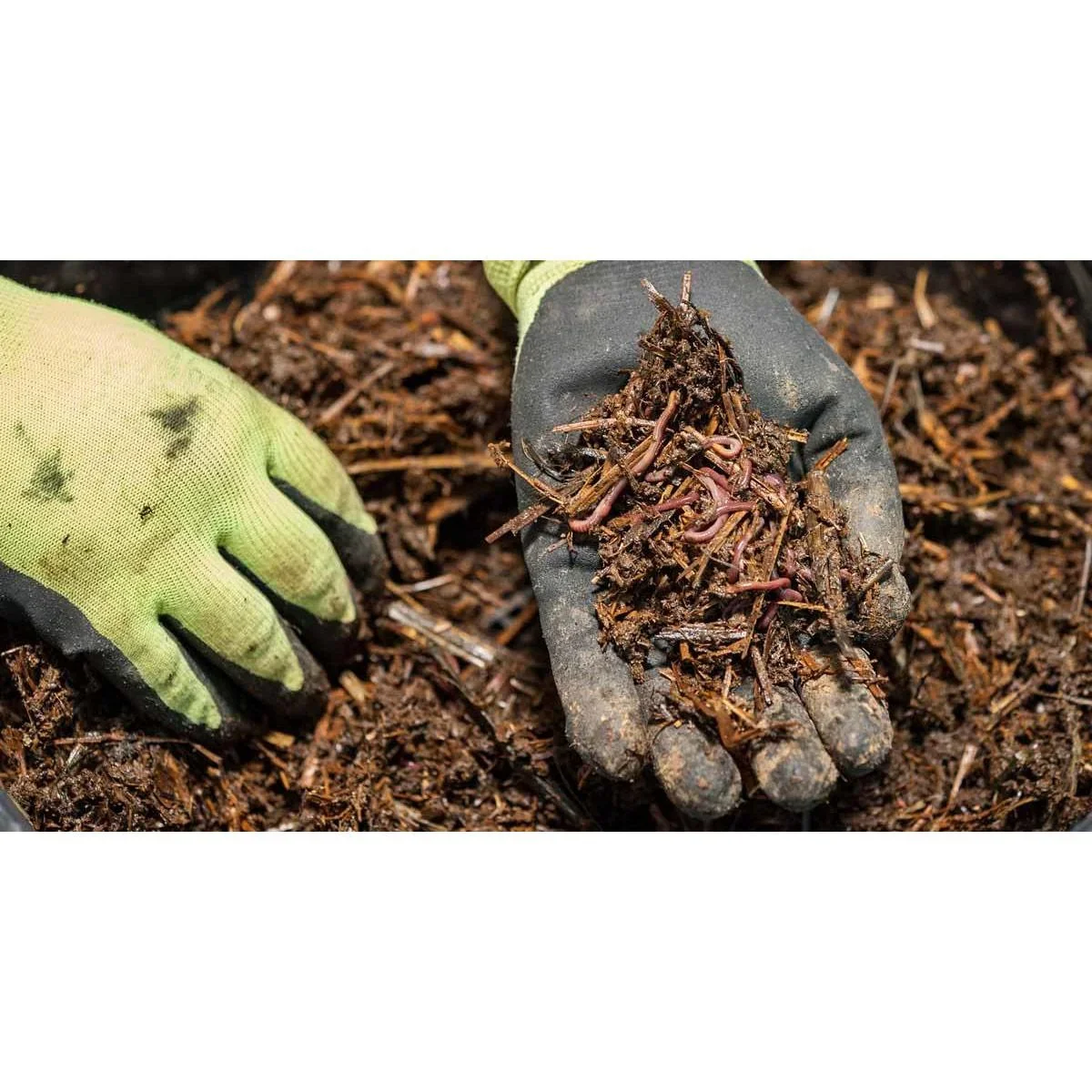 Kompostbehälter für Gartenbacken schwarz | 380 Liter | 72 x 72 x 83 cm - 1