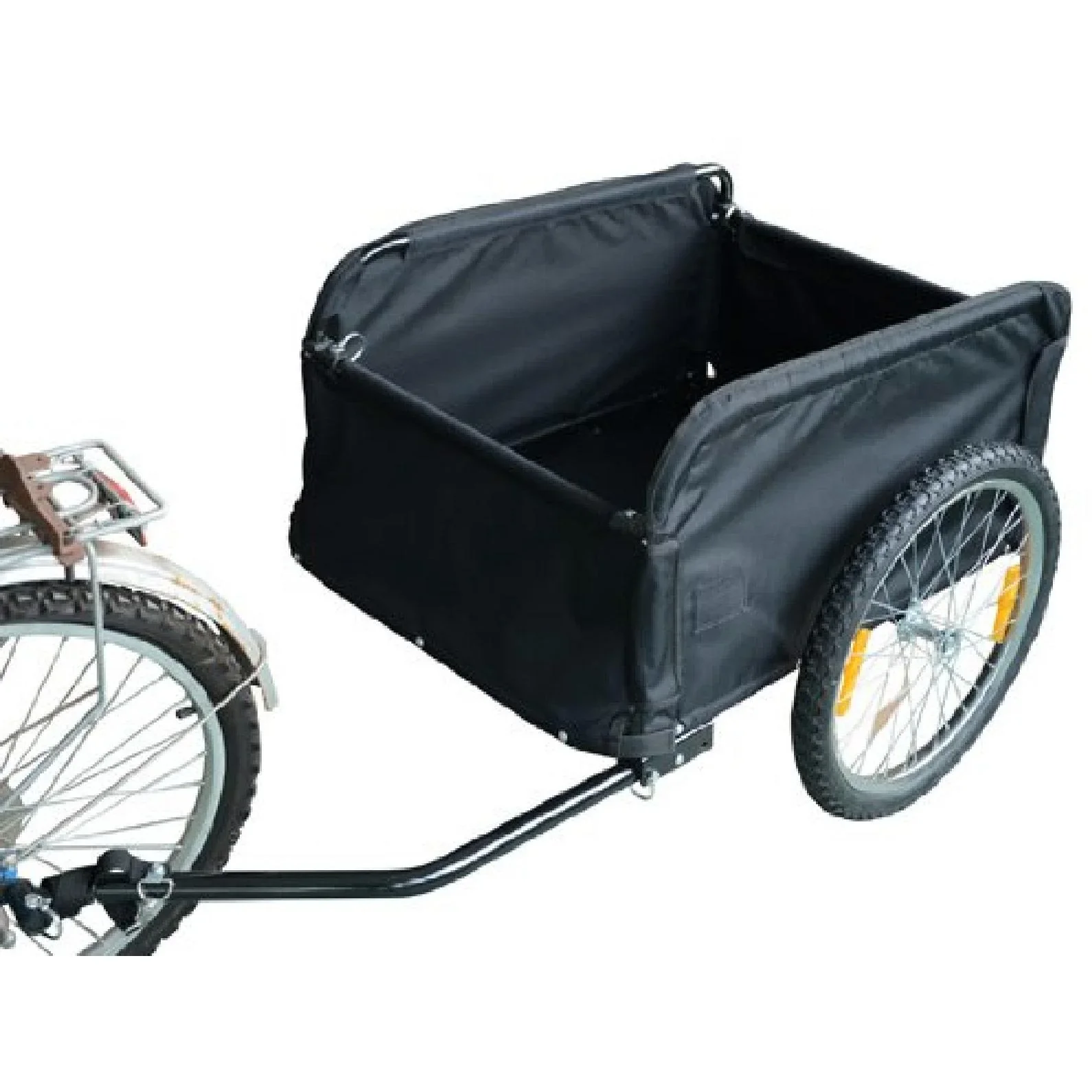 Fahrradanhänger Lastenanhänger Rot/Schwarz - 3