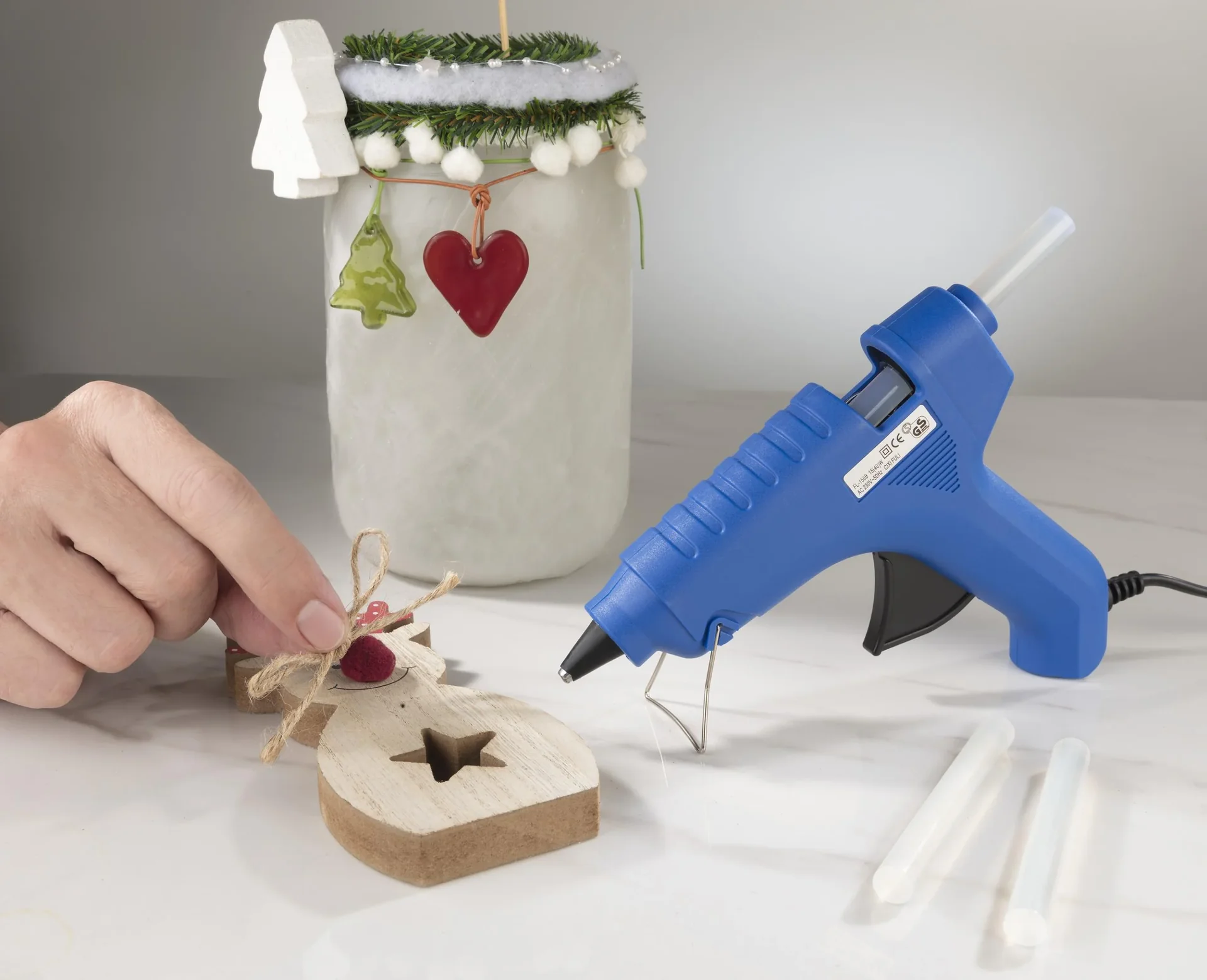 Heißklebepistole KP 40 mit Zubehör im Koffer - 0