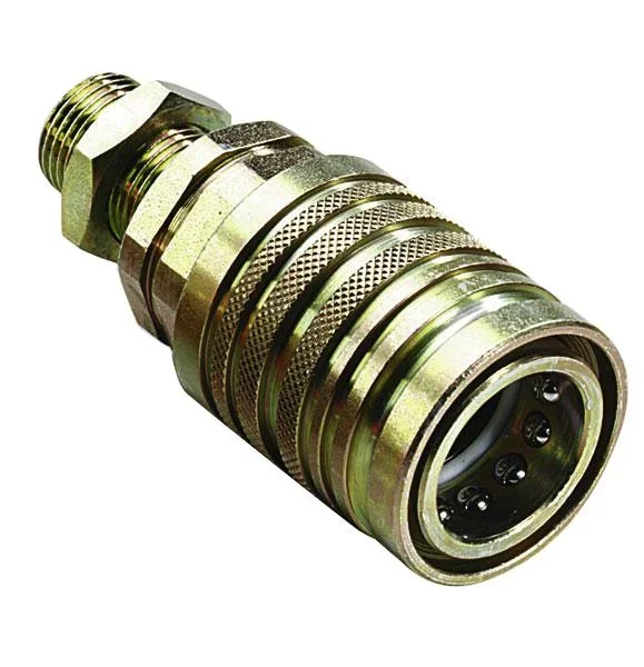Hydraulikmuffe Schottgewinde M22 x 1,5, 25 mm langes Gewinde, 2 St. - 0