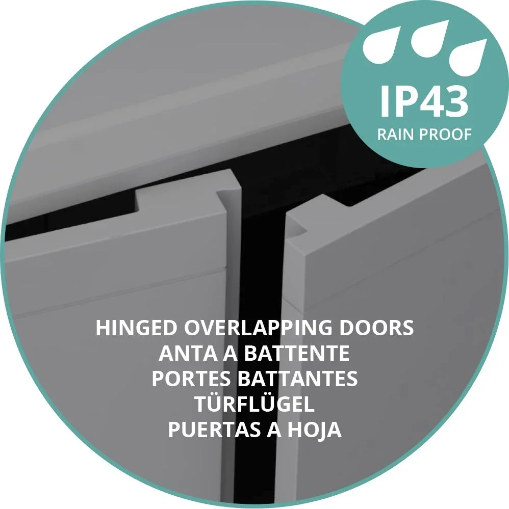 Transforming Kunststoffschrank Modular 2 für den Außen- und Innenbereich - 3