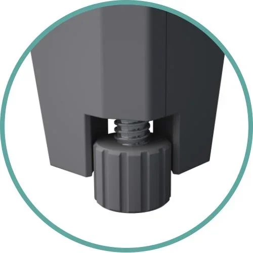 Transforming Kunststoffschrank Modular 2 für den Außen- und Innenbereich - 7