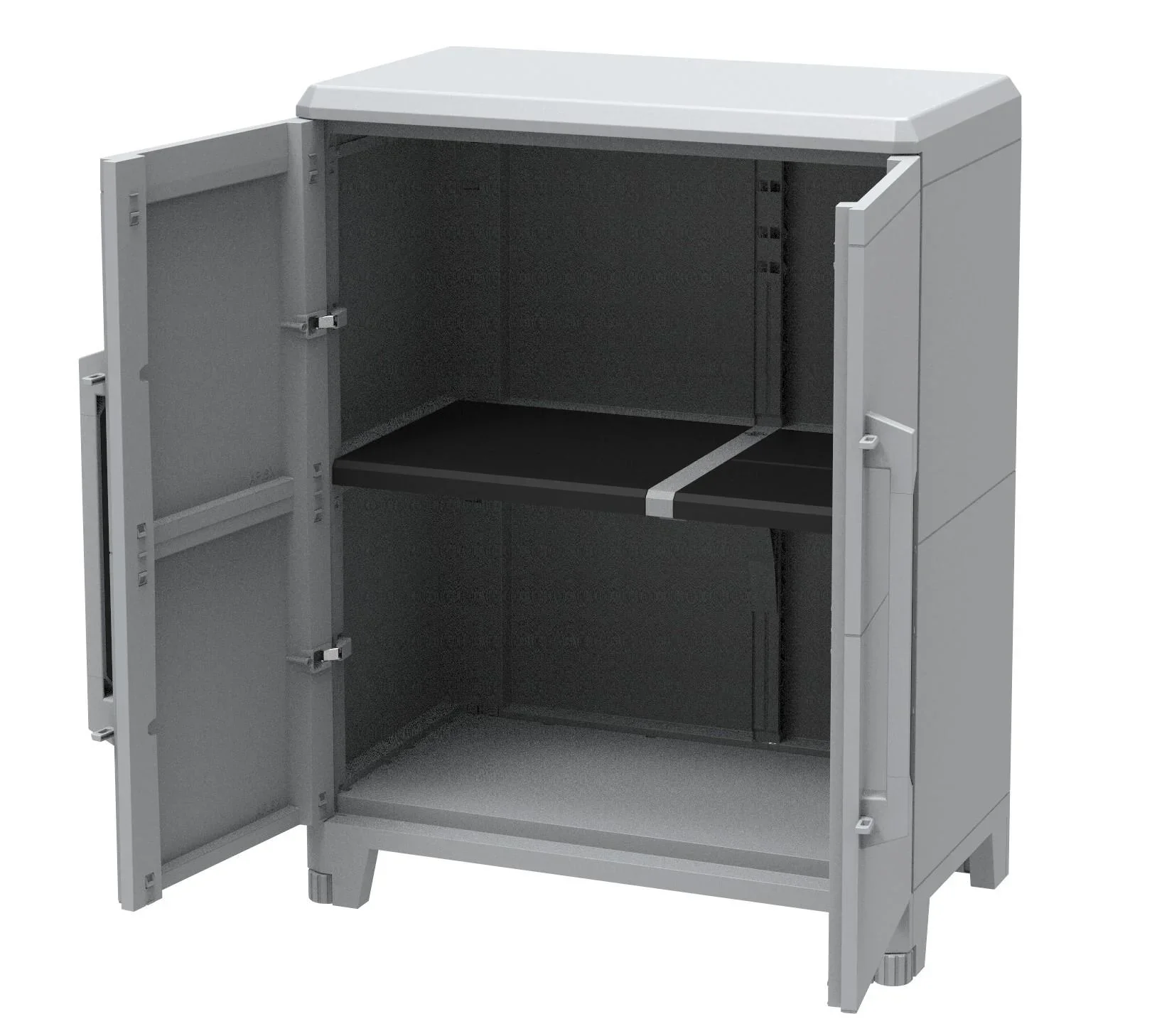 Transforming Kunststoffschrank Modular 2 für den Außen- und Innenbereich - 8