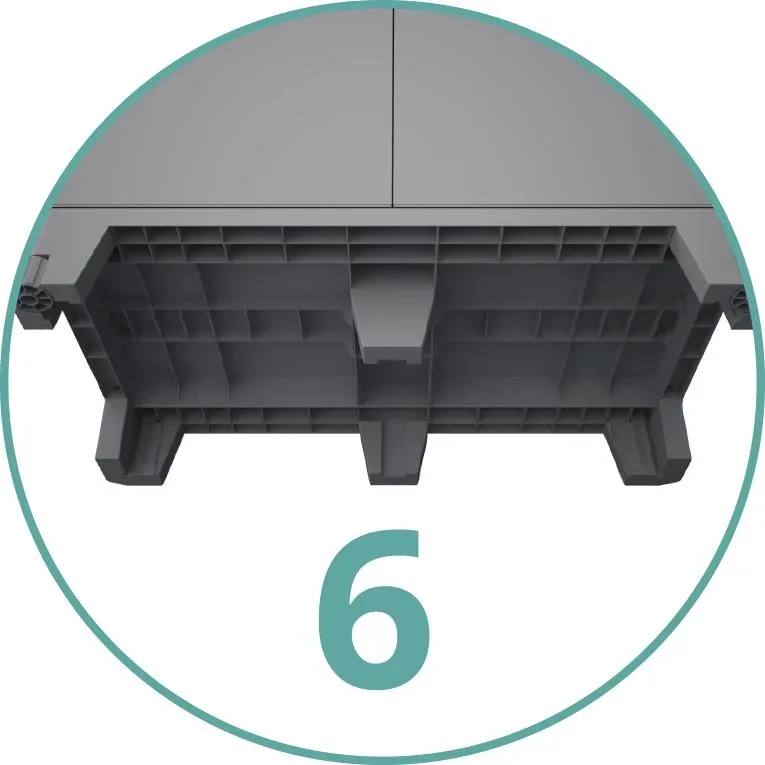 Transforming Kunststoffschrank Modular 2 für den Außen- und Innenbereich - 9