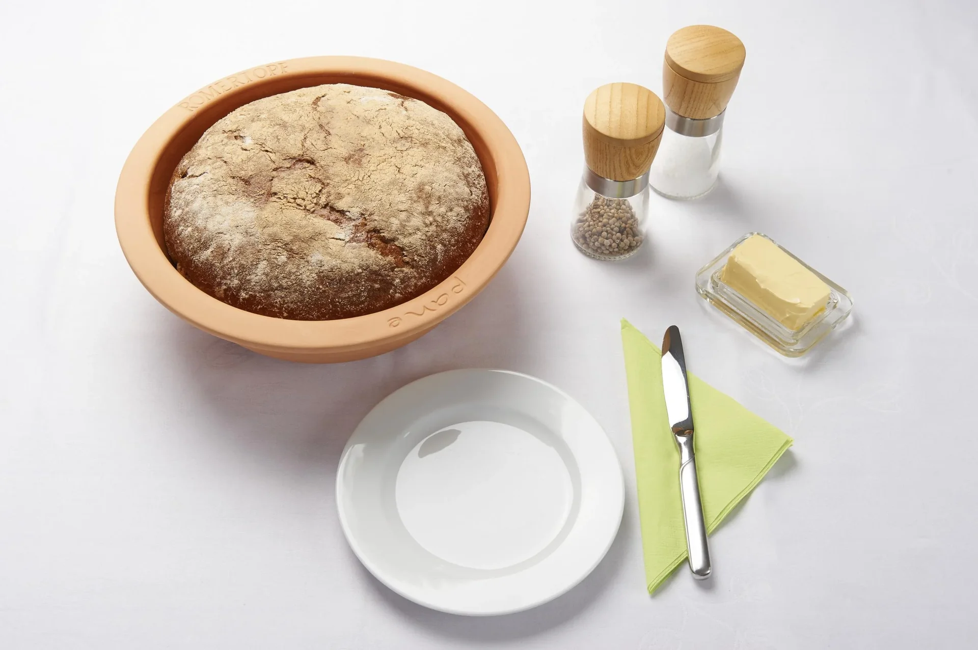 Brotbackform "Pane", rund, 31 x 9,5 cm - 0