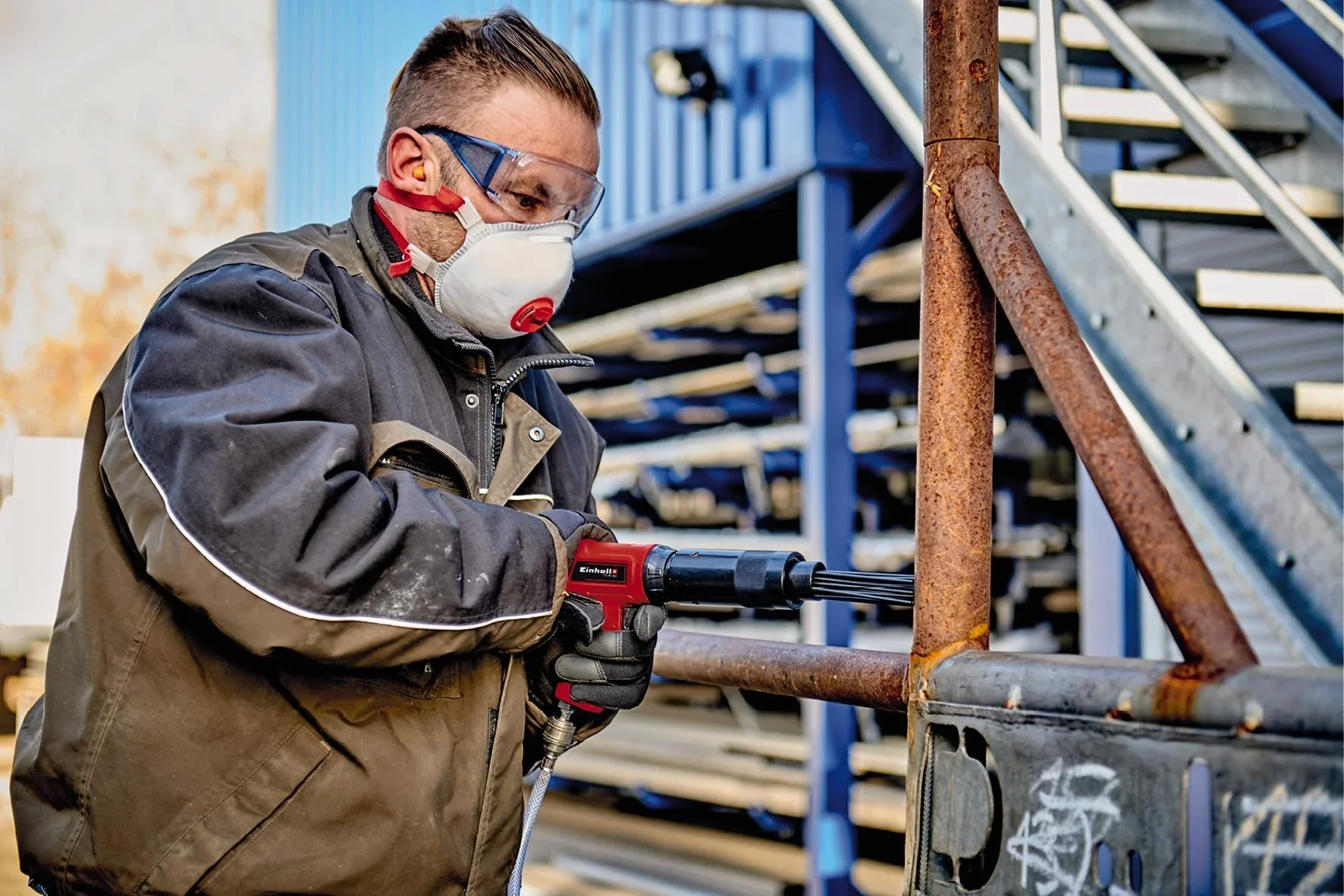 Druckluft-Meisselhammer TC-PC 45 Set - 1