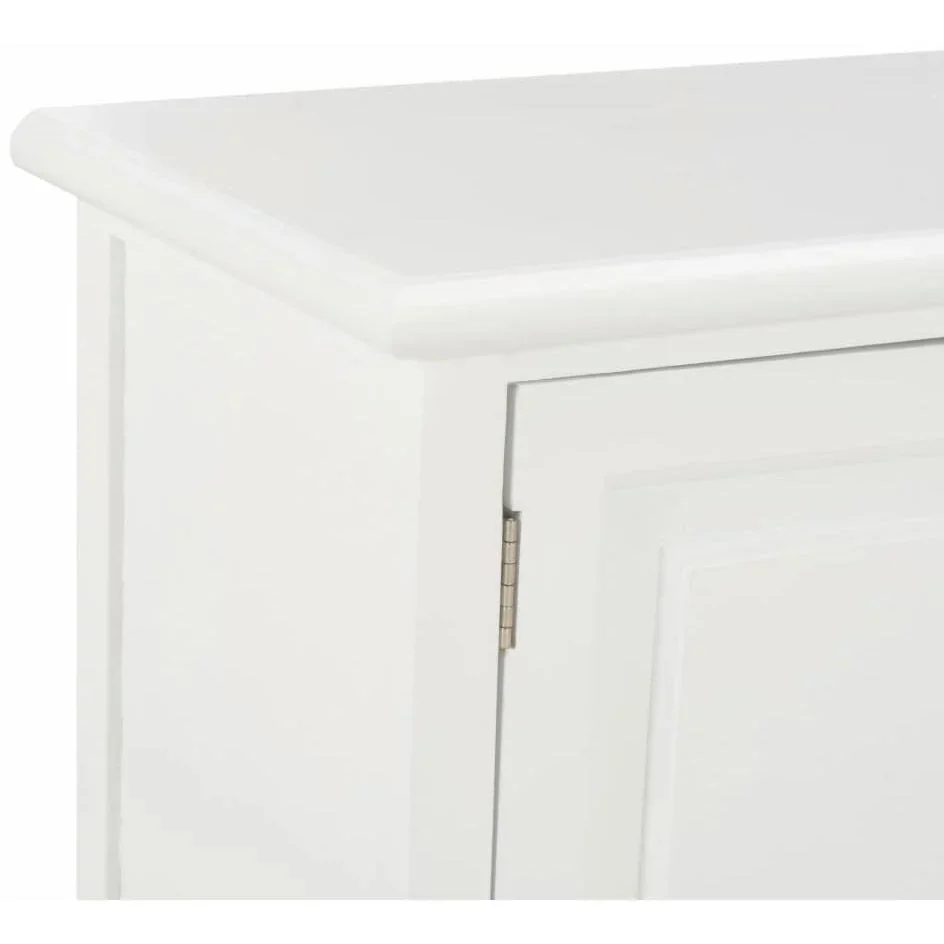 TV-Schrank 120x30x40 cm Holz weiß - 1