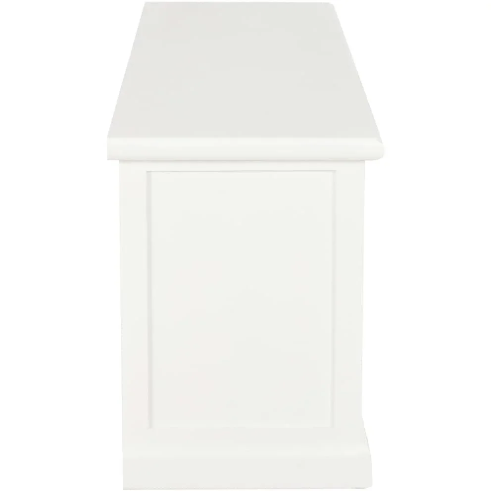 TV-Schrank 120x30x40 cm Holz weiß - 2