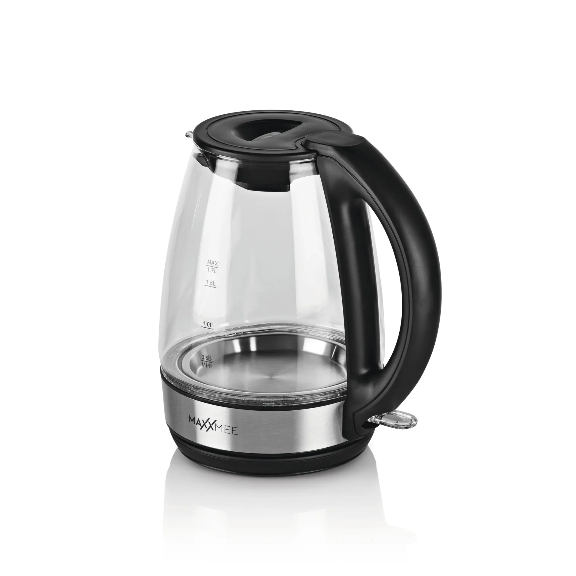 Glas-Wasserkocher LED blau 2200 Watt, 1,7 L - 6