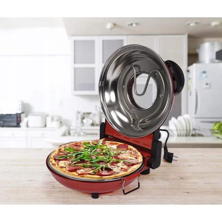 Pizzaofen - 1200W - 400 ºC - 5-stufige Temperaturregelung - 1